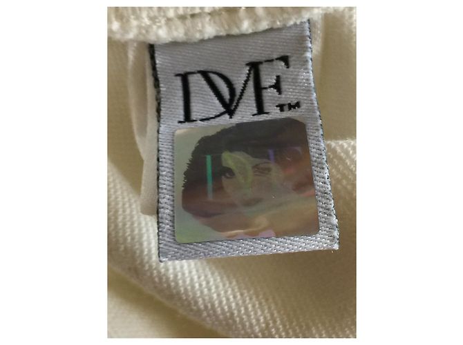 Vestido Diane Von Furstenberg Garner de algodón blanco - vista 10