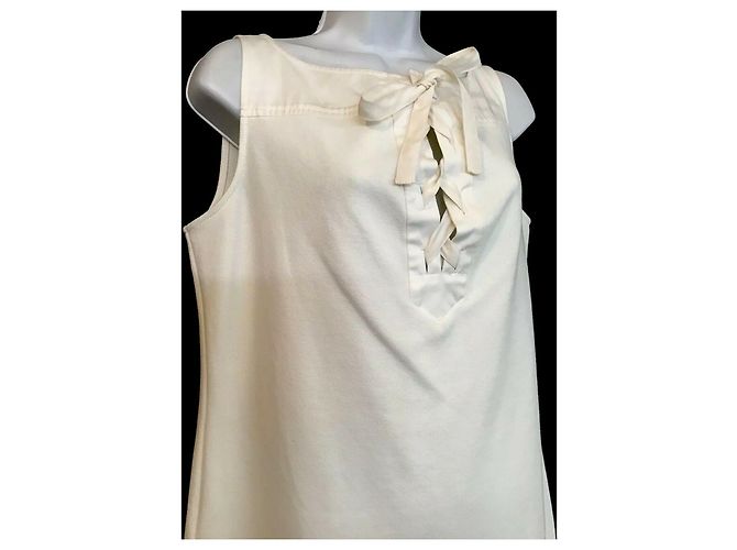 Vestido Diane Von Furstenberg Garner de algodón blanco - vista 3