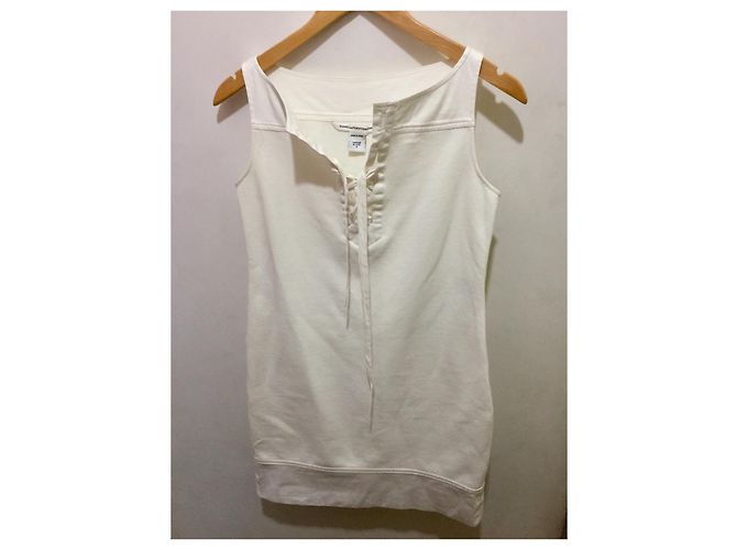 Vestido Diane Von Furstenberg Garner de algodón blanco - vista 7