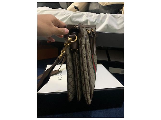 Gucci Ophidia GG Briefcase Brown - view 2