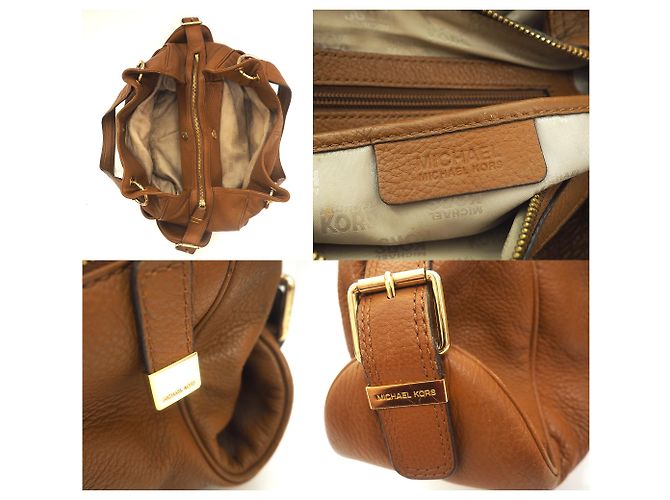 Borsa multi-tasca in vera pelle Michael Kors - vista 8