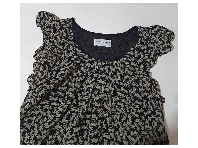 Autre Marque Top Second Female con Estampado de Gatos Talla S Multicolor - vista 4