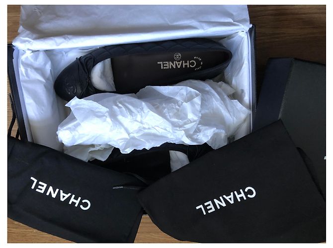 Chanel Ballet Flat Nero - vista 4
