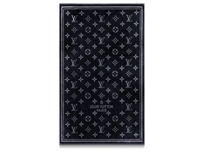 Louis Vuitton Serviette de plage LV neuve Gris - vue 2