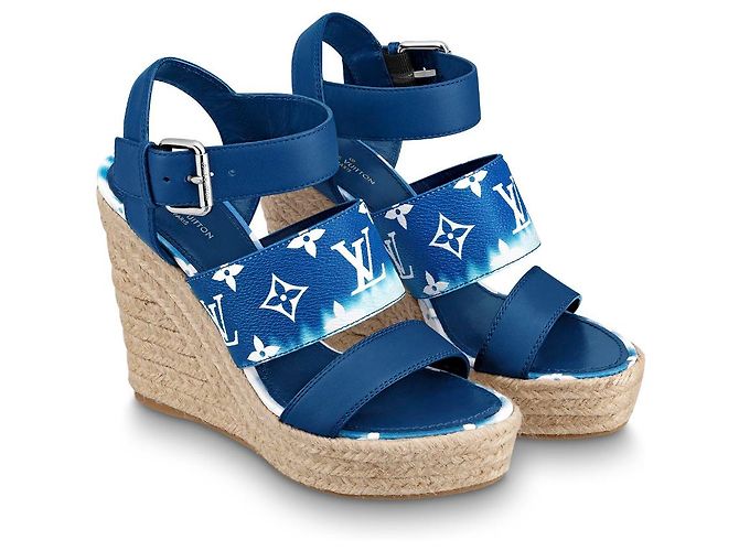 Louis Vuitton Zeppa di tribordo LV Escale nuova Blu - vista 2