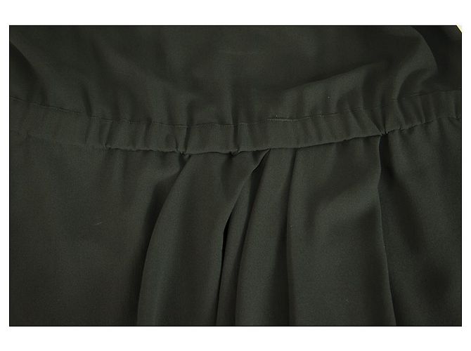 IRO Black Sanyia Cap Sleeves Polyester Jersey Mini Dress size 36 - view 5