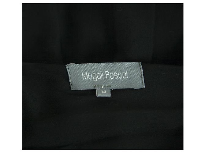 Magali Pascal Black Spaghetti Straps Open Back Senza maniche Sexy Mini Abito taglia M Nero - vista 3