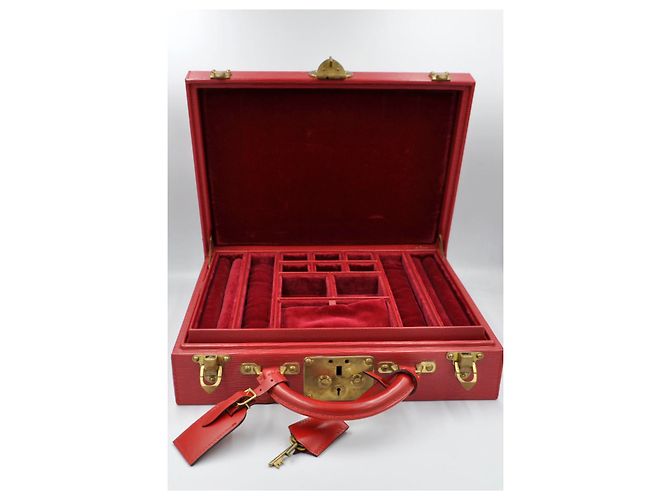 Louis Vuitton Schmucketui Red Epi Leder Rot - Ansicht 3