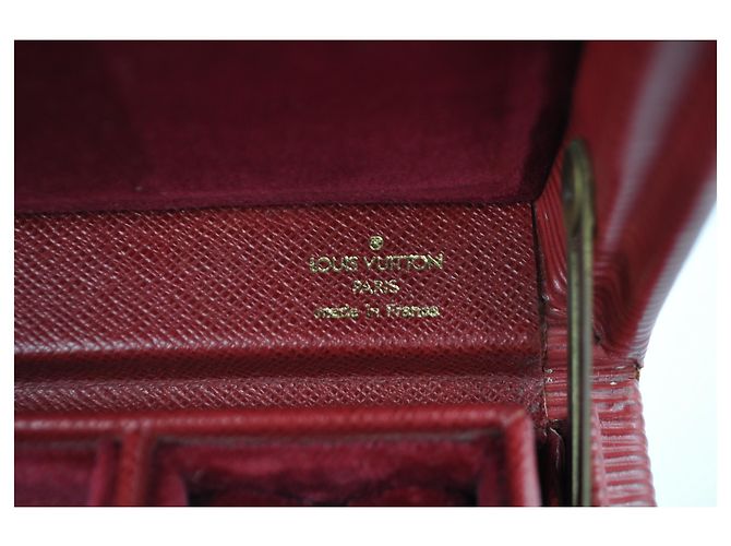Louis Vuitton Schmucketui Red Epi Leder Rot - Ansicht 5