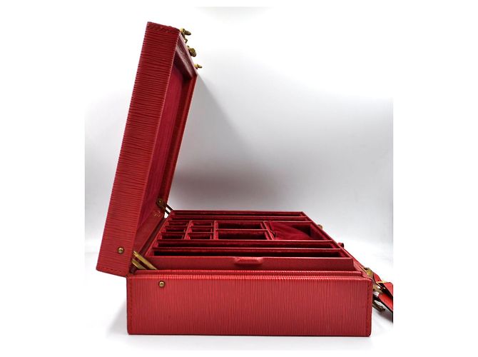 Louis Vuitton Schmucketui Red Epi Leder Rot - Ansicht 6
