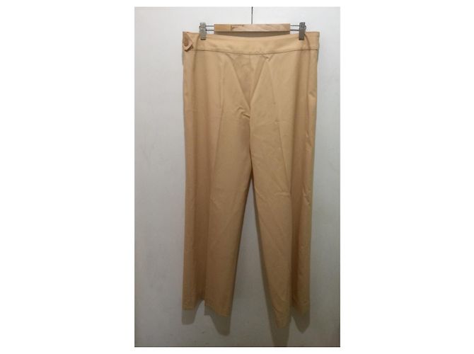 Pantalones Valentino de lana nueva Beige - vista 2