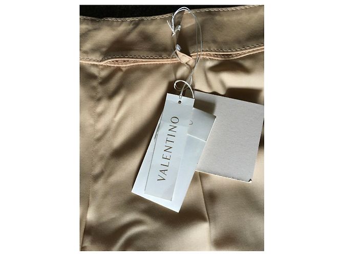 Pantalones Valentino de lana nueva Beige - vista 4
