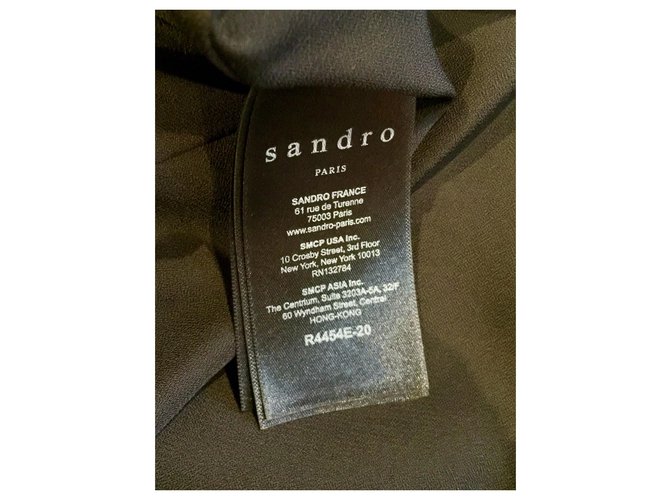 Abito Sandro con borchie Nero - vista 11