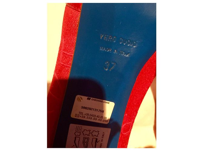 Gianfranco Ferré Rosa Peeptoe-Pumps aus Leder und Stoff Pink - Ansicht 7