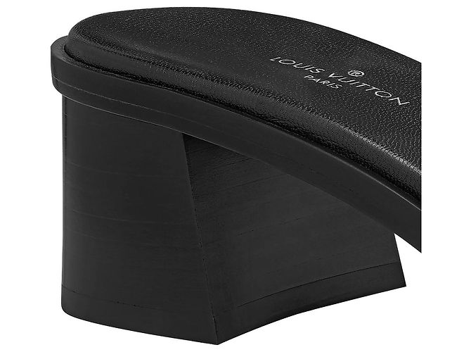 Louis Vuitton LV Lockit Maultiere Schwarz - Ansicht 3