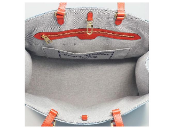 LOUIS VUITTON Borsa da donna Onthego GM M44992 blu x rosso - vista 10