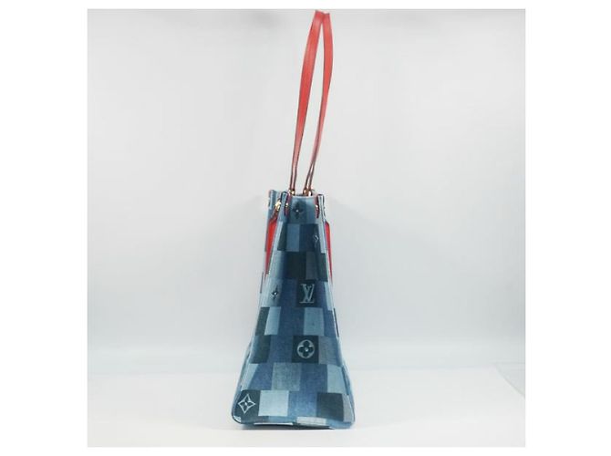 LOUIS VUITTON Borsa da donna Onthego GM M44992 blu x rosso - vista 2