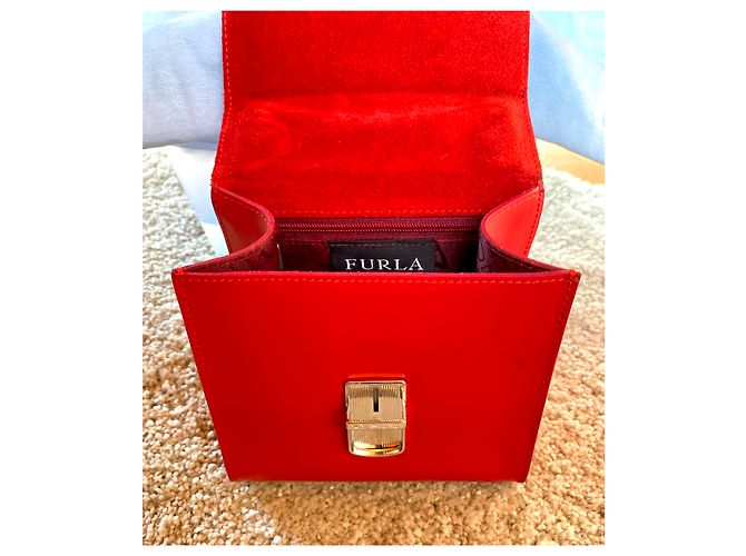 Borsa Furla in pelle rossa Rosso - vista 11
