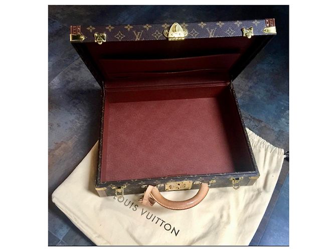 Louis Vuitton Affaire président Monogram Marron - vue 2