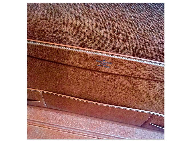 Louis Vuitton Affaire président Monogram Marron - vue 3