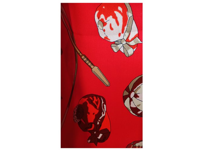 Hermès Jóquei Vermelho Multicor - vista 10