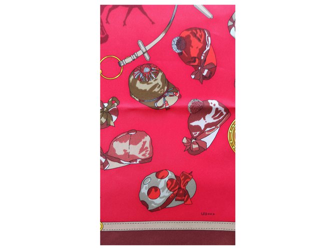 Hermès Jóquei Vermelho Multicor - vista 3