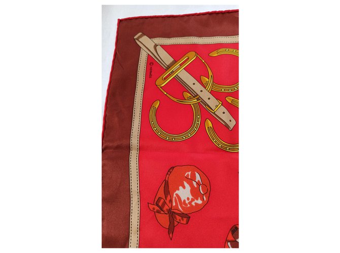 Hermès Jóquei Vermelho Multicor - vista 4