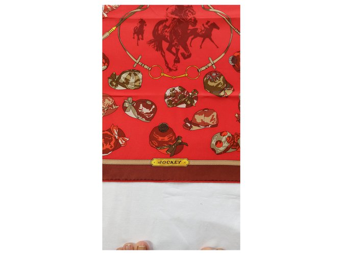 Hermès Jóquei Vermelho Multicor - vista 8
