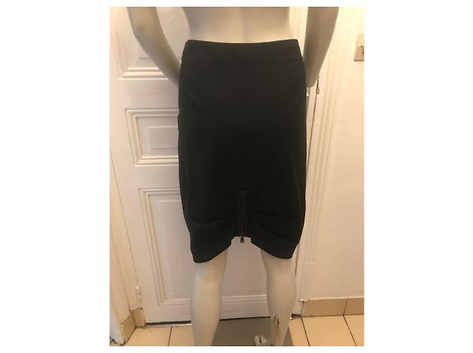 Mcq Black Cotton Viscose Skirt - view 4