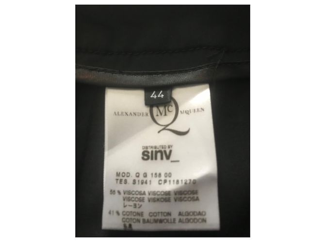 Mcq Black Cotton Viscose Skirt - view 6