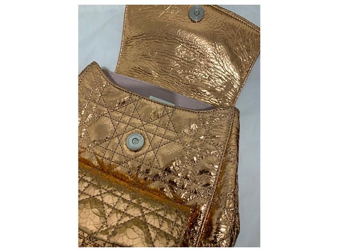 Christian Dior Stardust Lederrucksack Gold Golden - Ansicht 4