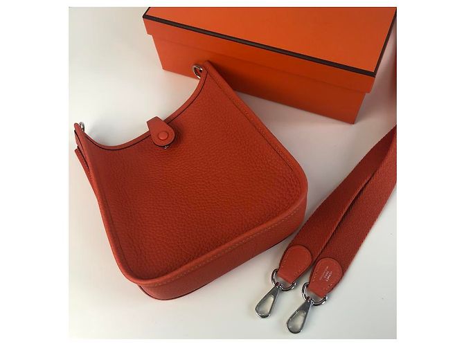 Evelyne Hermès Hermes amazone 16 Mini tpm Orange - Ansicht 5