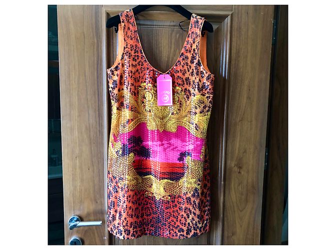 Neues Versace for H&M mini Kleid Leopardenprint - Ansicht 5