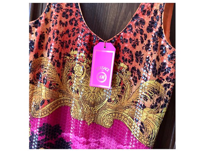 Neues Versace for H&M mini Kleid Leopardenprint - Ansicht 6