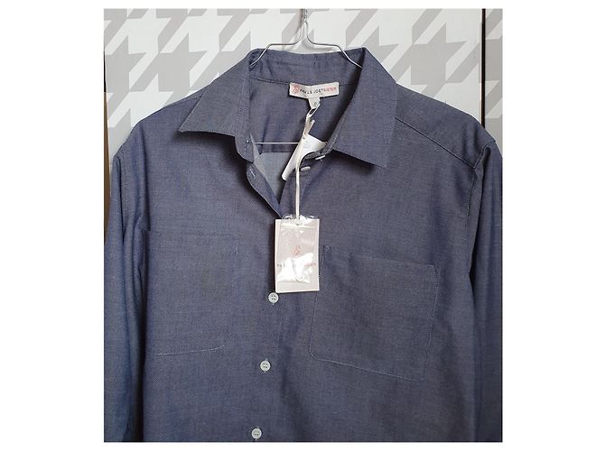 Camisa de algodón azul Paul & Joe Sister - vista 3