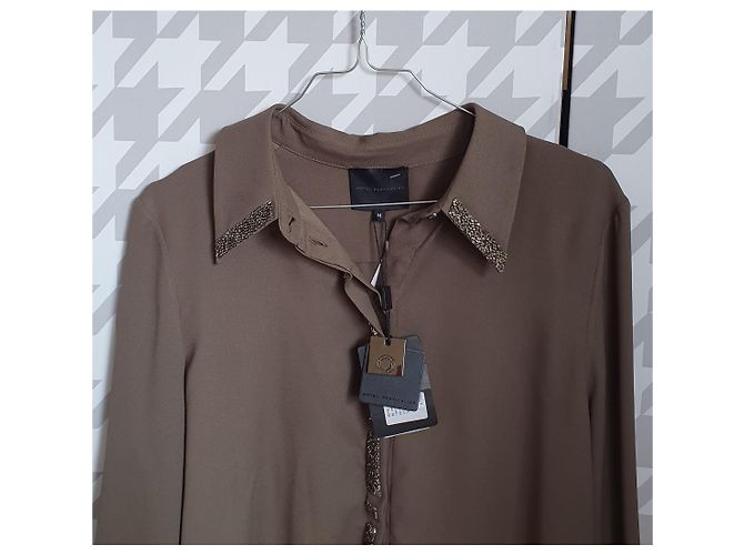 Hôtel Particulier Camisa Amry Verde de Viscosa M - vista 4