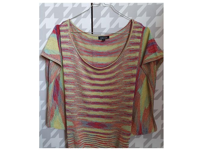 Túnica Georges Rech Efecto Metálico de Rayón Multicolor - vista 4