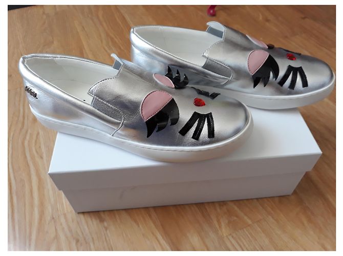 Karl Lagerfeld Scarpe Choupette Lagerfeld Argento - vista 2