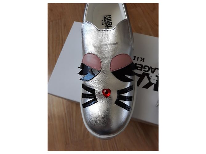 Karl Lagerfeld Scarpe Choupette Lagerfeld Argento - vista 4