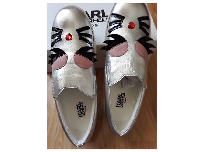 Karl Lagerfeld Scarpe Choupette Lagerfeld Argento - vista 5