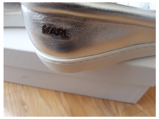 Karl Lagerfeld Scarpe Choupette Lagerfeld Argento - vista 8
