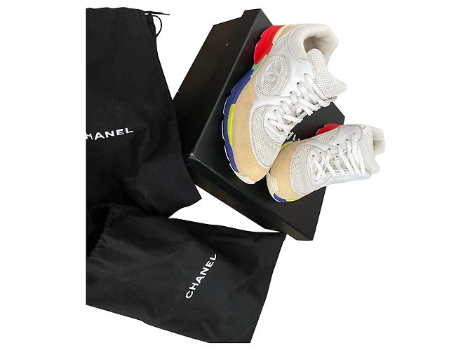 Cambon Sneakers Chanel Beige - vista 5