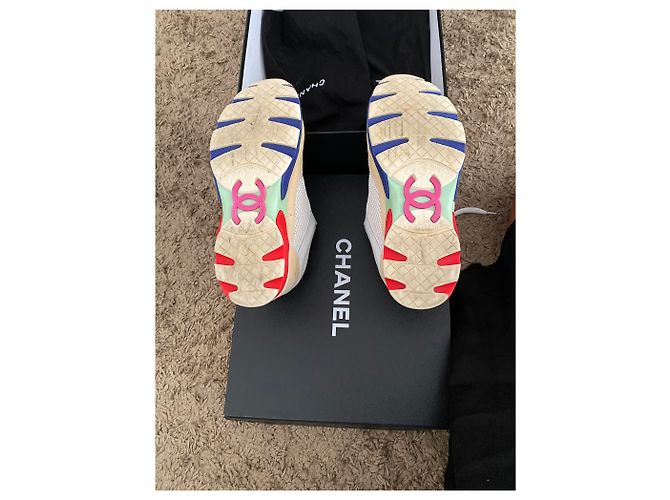 Cambon Sneakers Chanel Beige - vista 7