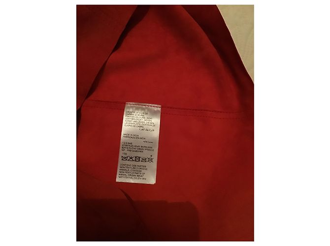 Autre Marque Orange Kleid 123 in Ziegenkruste - Ansicht 4