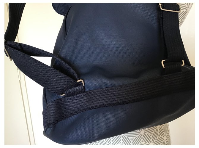 Navy Lacoste Rucksack Marineblau - Ansicht 4