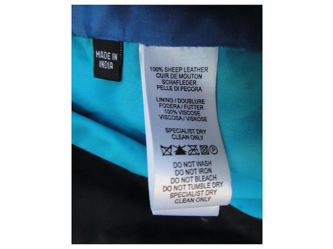 Gabardina de cuero Paul Smith talla XL Negro - vista 3