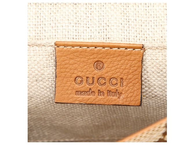 Baguette da sera Marrakech Gucci Canvas GG marrone - vista 6