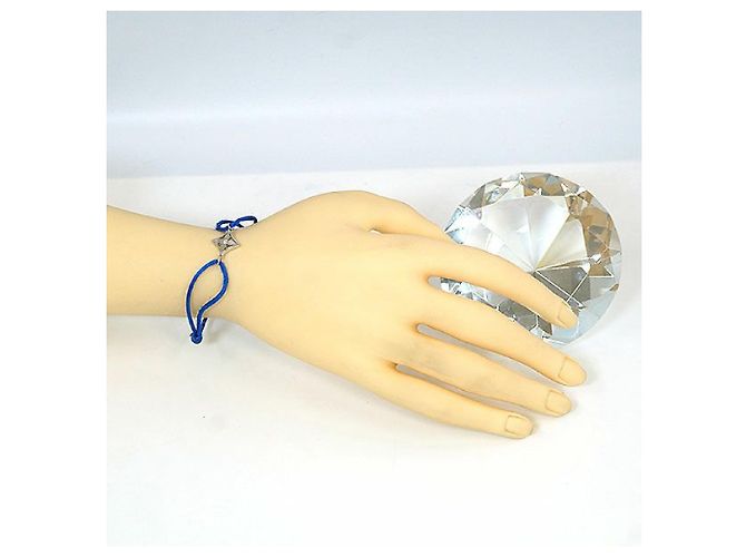 Louis Vuitton bracciale stella K18Braccialetto in cotone WG - vista 7