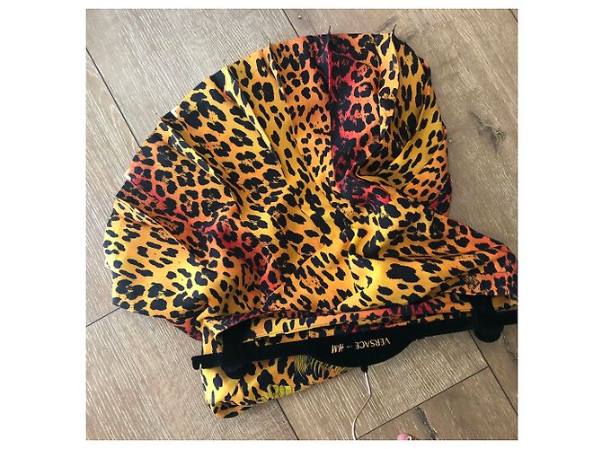 Versace for H&M new silk skirt with label Leopard print - view 12