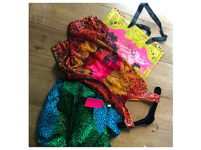 Neues Versace for H&M mini Kleid Leopardenprint - Ansicht 13